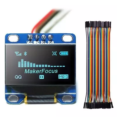 I2C OLED Display 0.96 Inch IIC Serial LCD LED Module  128 64 For  With 402592 • $17.28