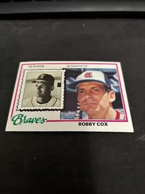 1972 Topps #93 Bobby Cox Player-Manager • $1.09