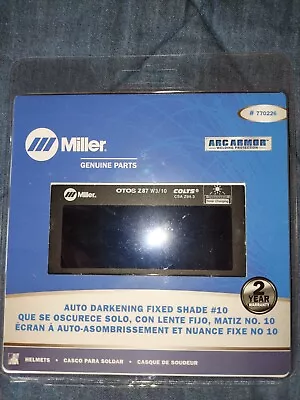 Miller Electric #770226 Auto-Darkening Fixed Shade #10 Lens • $77