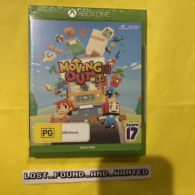 $8.95 • Buy RARE! Moving Out Xbox One Series S/X PAL (BRAND NEW)