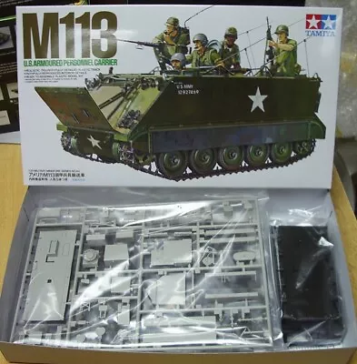 M113 US Armoured Personnel Carrier  Tamiya 1:35 Plastic Model Kit 35040 • $15.21