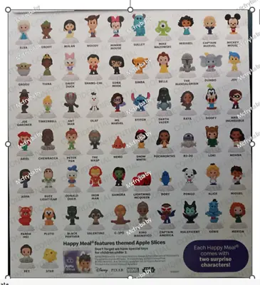 2023 McDonald's Disney 100 Yr Anniversary Celebration SELECT Toy (s) Or Set NEW • $7.99