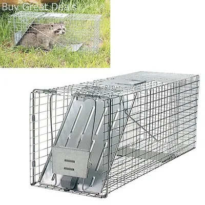 $82.95 • Buy Havahart Woodstream Live Animal Trap Cage, 32-Inch Single Door Raccoon Trap Cage