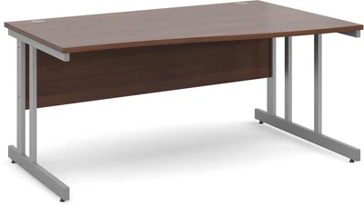 £331.52 • Buy Momento 1600mm RH Wave Desk - Walnut