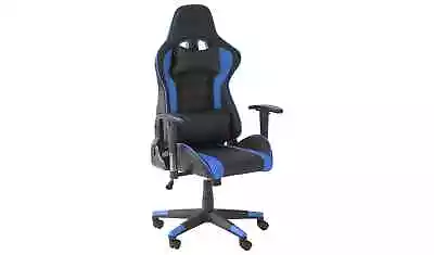 X Rocker Alpha ESports Adjustable Office Gaming Chair - Blue 7632505 • £109.99