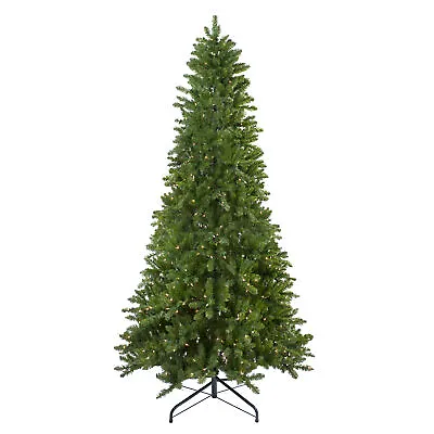 Northlight 10' Pre-Lit Everett Pine Slim Artificial Christmas Tree Clear Lights • $635.49