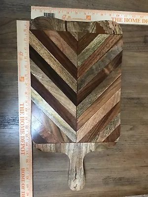 Beautiful NEW Wood Cutting Board With Many Wood Types • $17.99