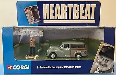 £17 • Buy Corgi Morris Minor Traveller & Figure - Heartbeat 1:43 Vanguards CC01701