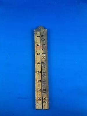 Rabone Boxwood Brass Folding Ruler Rule 3 Ft • $9.93