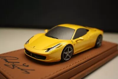 1/43 MR Ferrari 458 Italia Tristrato Yellow Frankfurt Show 2009 BBR D&G AMR • $299