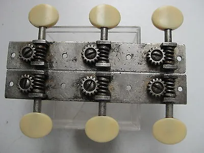 Vintage Gretsch Martin Silverplated Slotted Neck Guitar Tuners For Project  • $150