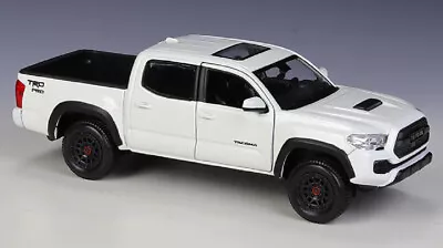 Maisto 1:27 2023 Tacoma TRD Pro Diecast Model Car White NEW IN BOX • $39.97