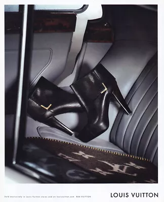 2011 Louis Vuitton: Fashion Shoes Vintage Print Ad • $7.50