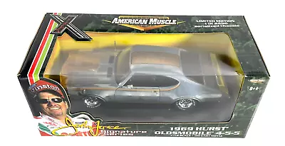 #32875 Ertl American Muscle John Force Chrome 1969 Hurst Olds 455~1:18 Die Cast • $69.95