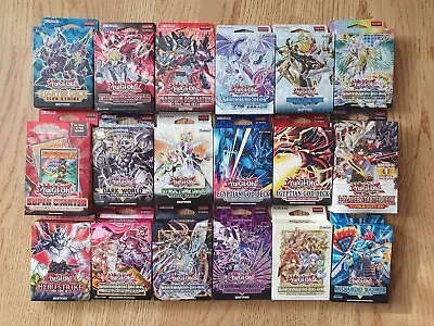 Yu-gi-oh Starter/Structure Decks New Sealed English EU - Take Your Pick • £12