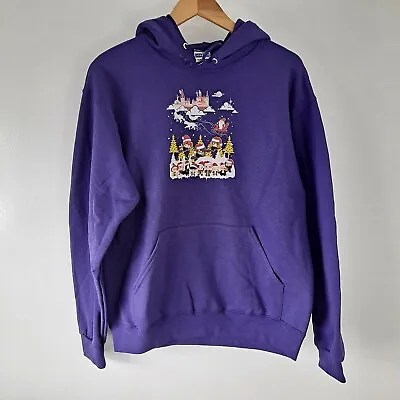 $24 • Buy Harry Potter Christmas Winter Hoodie Sweatshirt Purple Med
