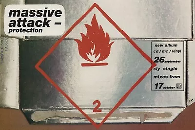 £2.99 • Buy Massive Attack - Protection         - Half Size Magazine Advert