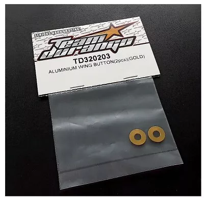 $5.97 • Buy Team Durango Aluminum Wing Button Gold DEX210 DESC210R DEST210R DEX210F TD320203