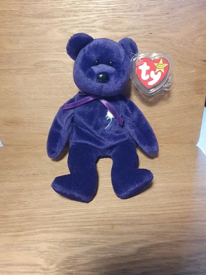 £4000 • Buy RARE 1st Edition Ty Beanie Baby Princess Diana Bear Made In Indonesia