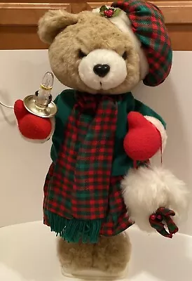 TELCO Vintage Motion-ette Animated 24” Christmas Mrs Bear 1996 • $75.96