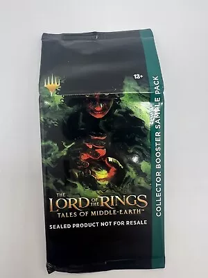 MTG 1x Lord Of The Rings Tales Of Middle-Earth Collector Booster Sample Pack • $10