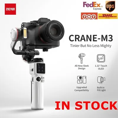 ZHIYUN Crane M3 Handheld 3-Axis Gimbal Stabilizer For Mirrorless Camera Gopro  • $547.80