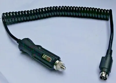 Avtex TV 12V Coiled Power Lead 4 Pin Car Cigarette Plug W153D W164DR W163DR  • £22.95