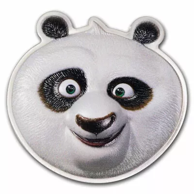 2023 Niue 2 Oz Silver $5 Kung Fu Panda High Relief Face Coin • $225.63