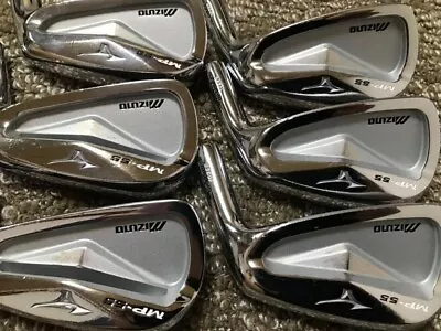 Mizuno MP55 Forged Iron Heads Only #5-Pw(6heads) • $218.99