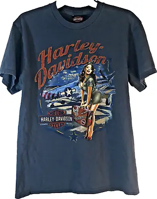 Harley Davidson Appleton Graphic Home Of  Screaming Eagles T-Shirt Mens M Nice • $16
