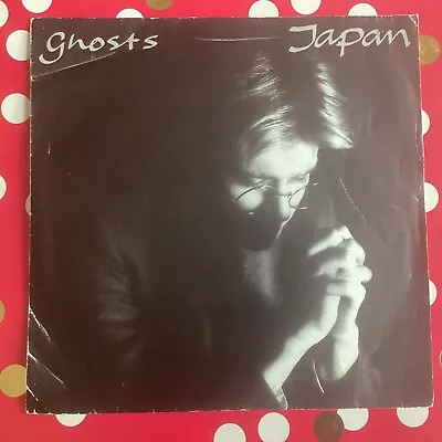 Japan 7  Vinyl Single “ Ghosts “1981 Picture Sleeve David Sylvian Virgin Records • £1.99