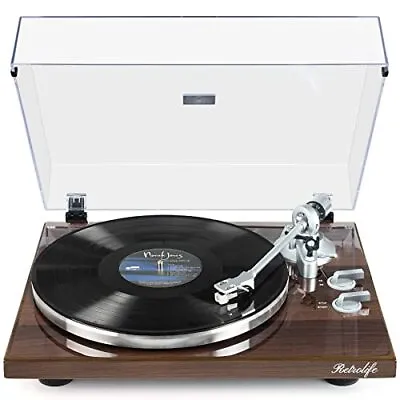 Turntables Belt-Drive Record Player With Wireless Output Connection Vinyl Player • $149.99