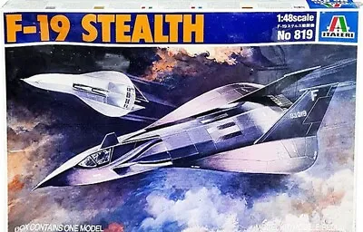 Italeri F-19 Stealth Fighter 1:48 Scale Vintage 1983 Mint In Sealed Box! MISB! • $149.95