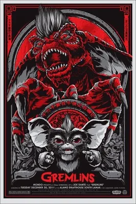 Gremlins By Ken Taylor - Variant - Rare Sold Out Mondo • $350