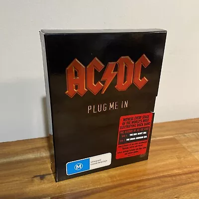 AC/DC Plug Me In  2 DVD Disc Set With All Inserts - Complete & Clean 2007 • $19.90