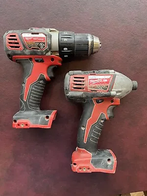 For PARTS Or REPAIR - Milwaukee 2650-20 Impact Driver & 2606-20 Drill/Driver 18V • $49.99