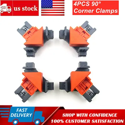 4X 90 Degree Right Angle Corner Clamp Woodworking Wood For Kreg Jigs Clamps Tool • $9.94