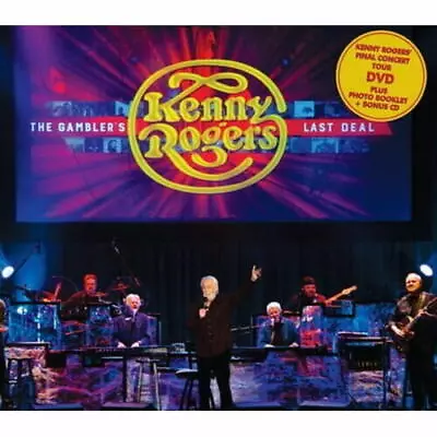 Gambler's Last Deal - Kenny Rogers [CD Album + Concert Tour DVD] - New Sealed • £9.25