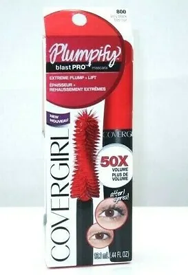 Covergirl Plumpify Blast Pro Extreme Plump + Lift Mascara - Black - New • £7.75