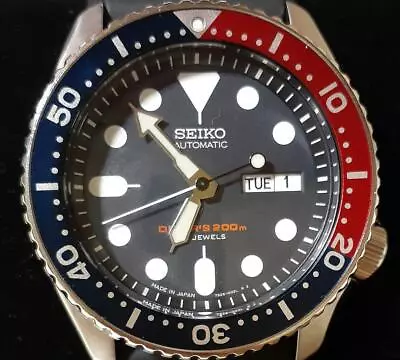 Seiko Navy Boy SKX009J Vintage Day Date Divers 200M 21j Automatic Mens Watch • $1535.35