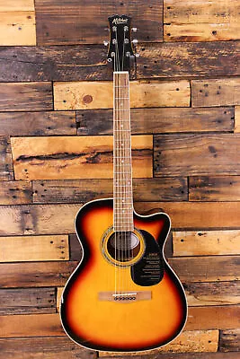 Mitchell O120CESB Auditorium Acoustic-Electric Guitar 3-Color Sunburst BLEMISH • $123