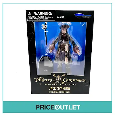 Jack Sparrow Action Figure - Diamond Select Toys - BRAND NEW SEALED • £14.99