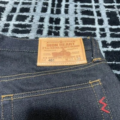 $456.87 • Buy Iron Heart 461 Denim W32 From Japan