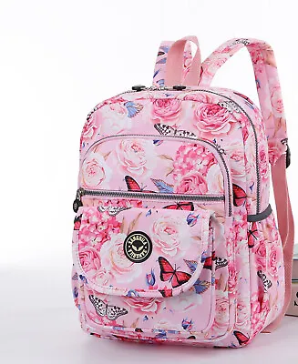£16.49 • Buy Ladies Printed Backpacks Children Women Gym School Shoulder Travel Hand Bags KB