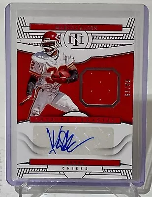 2022 National Treasures Marcus Allen Lasting Legacies Patch Auto /99 HOF Chiefs • $35