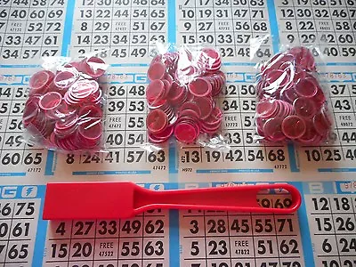 Bingo Magnetic Wand Red 300 Magnetic Red Chips • $13.49