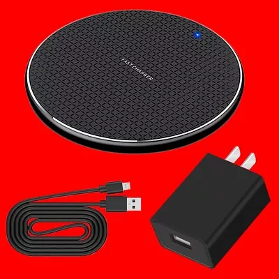 Wireless Charger Fast Charging Pad Mat Power Adapter For Nokia 9 PureView Phone • $26.77