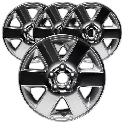 16  Machined/Silver Rim By JTE For 2004-2010 Toyota Sienna (16x6.5) [Set Of 4] • $500.63