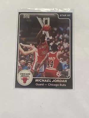 Michael Jordan 84-85 STAR #101 Black Border Rookie Card • $85