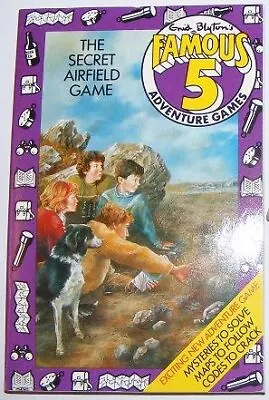 The Secret Airfield Game (Famous Five Adventure Games) Enid Blyton Stephen Thr • £58.39